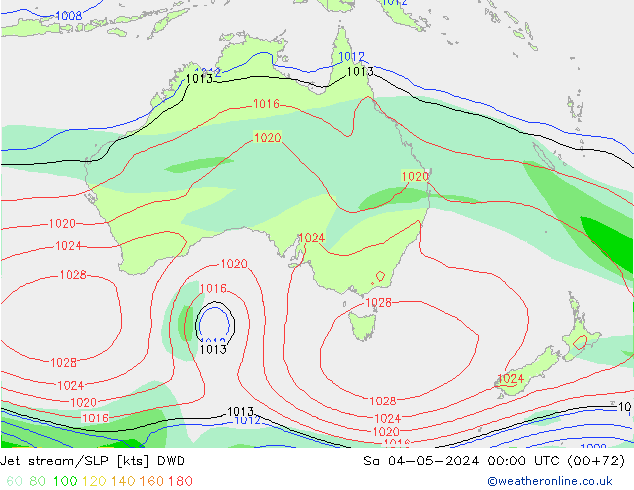 джет/приземное давление DWD сб 04.05.2024 00 UTC