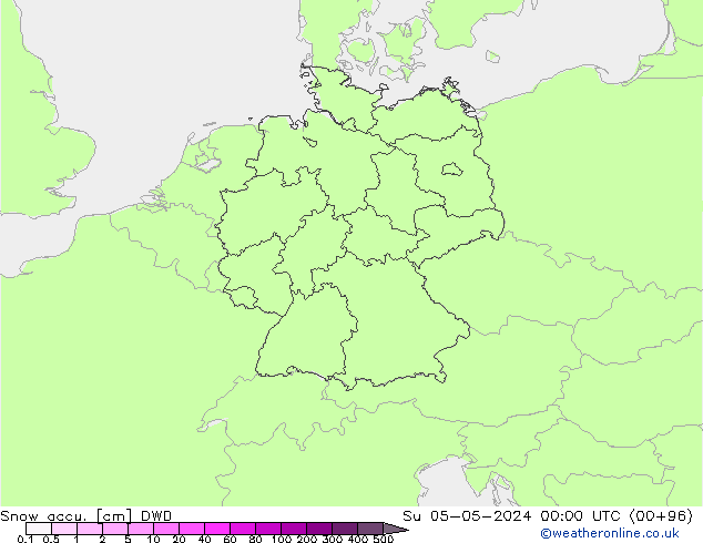 Schneemenge DWD So 05.05.2024 00 UTC