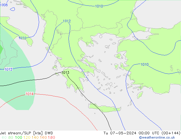 Courant-jet DWD mar 07.05.2024 00 UTC