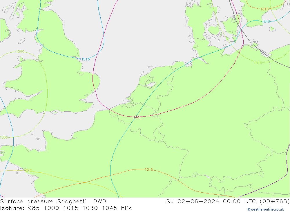     Spaghetti DWD  02.06.2024 00 UTC