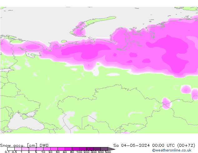 Schneemenge DWD Sa 04.05.2024 00 UTC