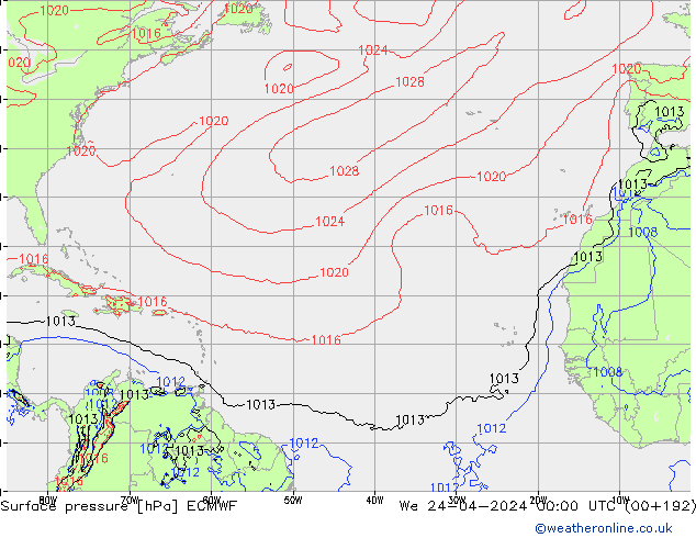      ECMWF  24.04.2024 00 UTC
