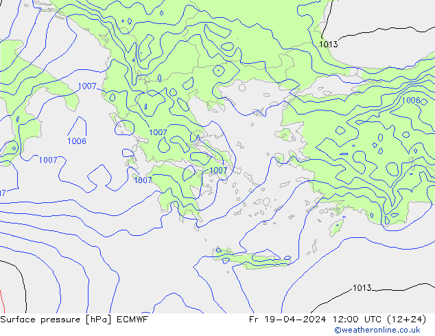      ECMWF  19.04.2024 12 UTC