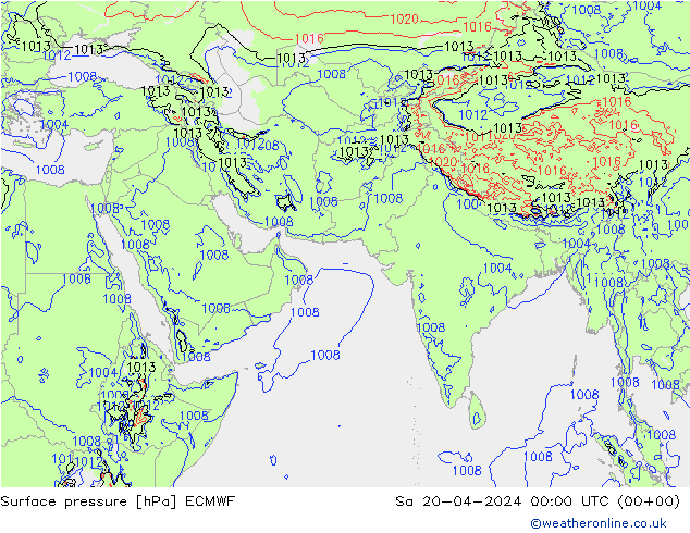      ECMWF  20.04.2024 00 UTC