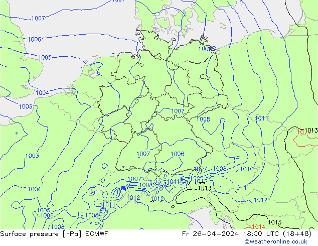      ECMWF  26.04.2024 18 UTC