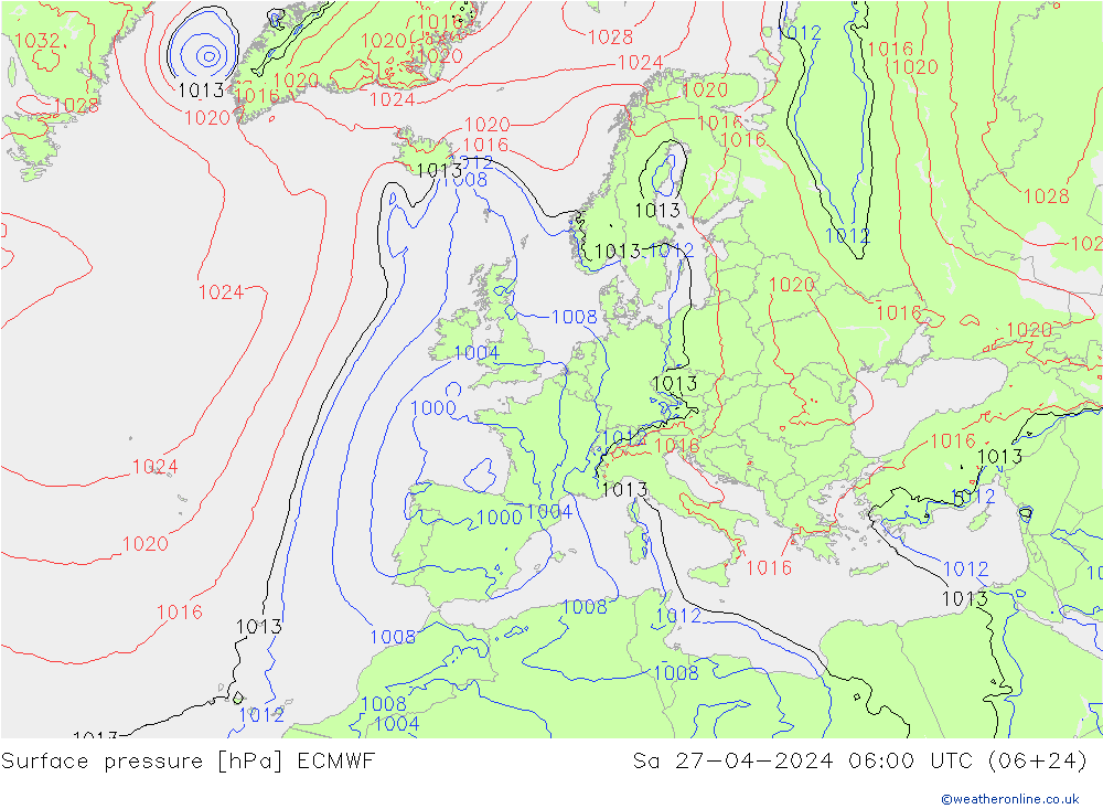      ECMWF  27.04.2024 06 UTC