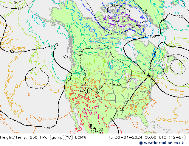 Z500/Rain (+SLP)/Z850 ECMWF mar 30.04.2024 00 UTC