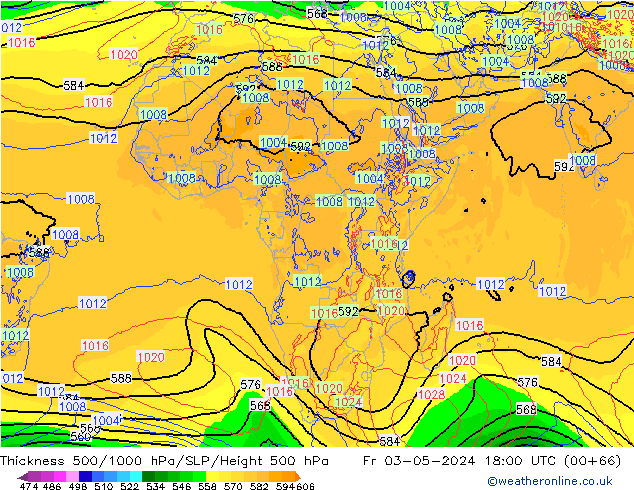 Thck 500-1000hPa ECMWF Pá 03.05.2024 18 UTC