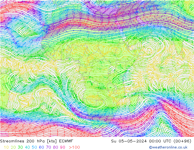  200 hPa ECMWF  05.05.2024 00 UTC
