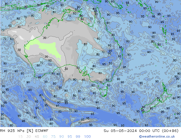 RV 925 hPa ECMWF zo 05.05.2024 00 UTC