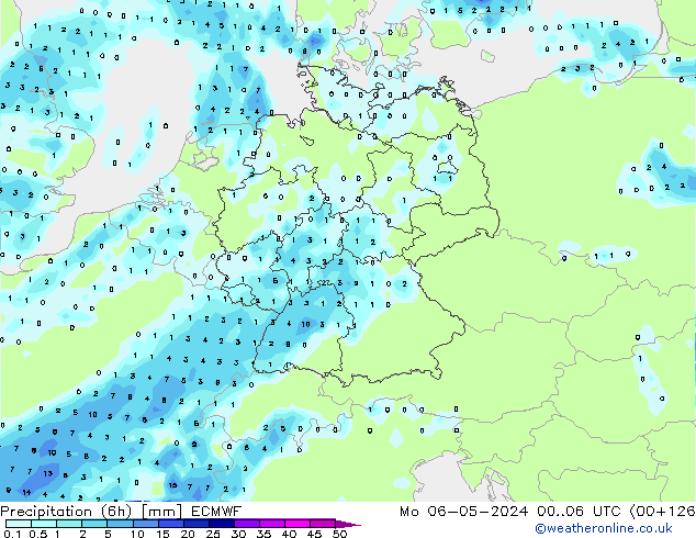 Z500/Rain (+SLP)/Z850 ECMWF Seg 06.05.2024 06 UTC