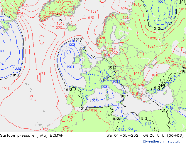      ECMWF  01.05.2024 06 UTC