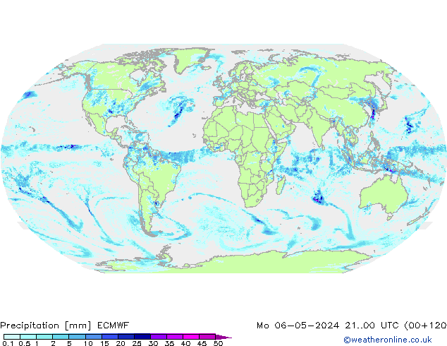 Précipitation ECMWF lun 06.05.2024 00 UTC