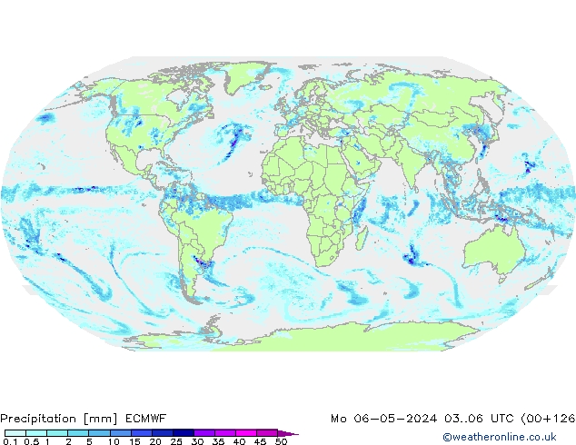 opad ECMWF pon. 06.05.2024 06 UTC