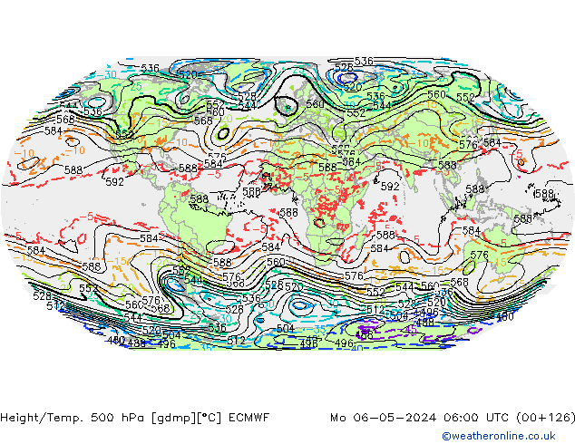 Z500/Rain (+SLP)/Z850 ECMWF Seg 06.05.2024 06 UTC