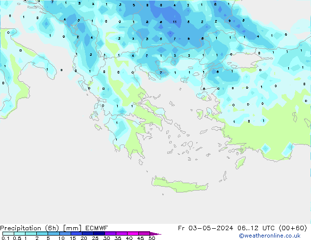 Z500/Rain (+SLP)/Z850 ECMWF  03.05.2024 12 UTC