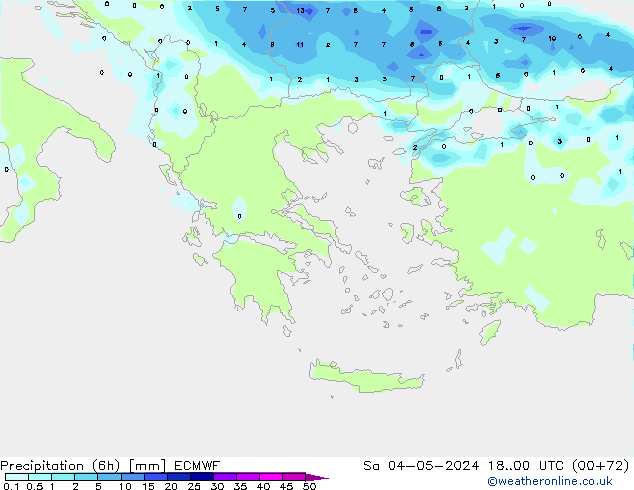 Z500/Rain (+SLP)/Z850 ECMWF Sa 04.05.2024 00 UTC