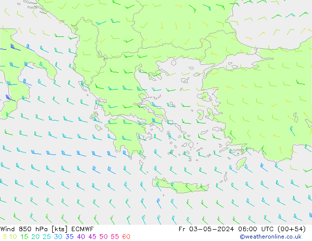  850 hPa ECMWF  03.05.2024 06 UTC