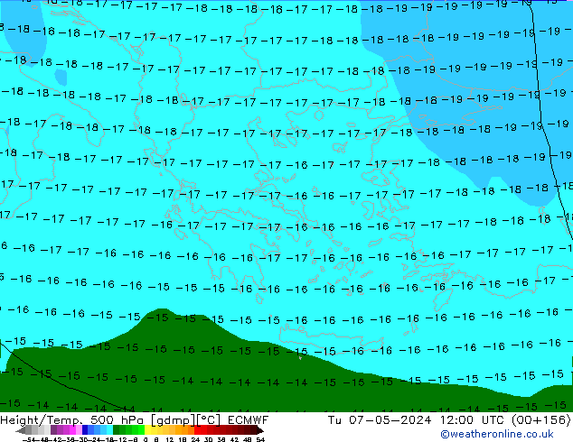 Z500/Rain (+SLP)/Z850 ECMWF mar 07.05.2024 12 UTC