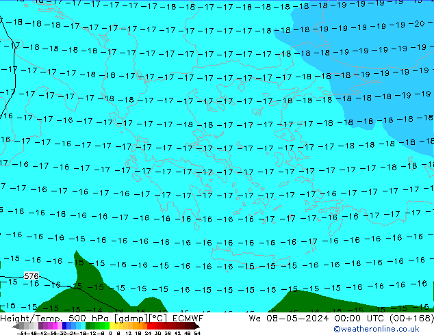 Z500/Rain (+SLP)/Z850 ECMWF ��� 08.05.2024 00 UTC