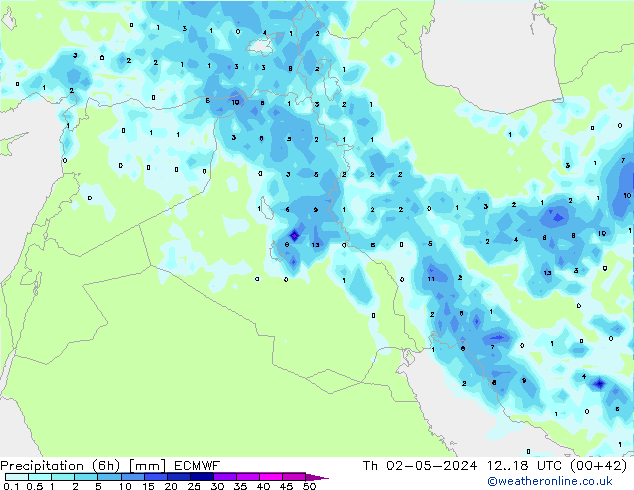 Z500/Rain (+SLP)/Z850 ECMWF jeu 02.05.2024 18 UTC