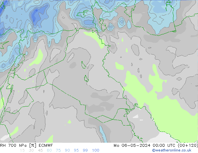 RV 700 hPa ECMWF ma 06.05.2024 00 UTC