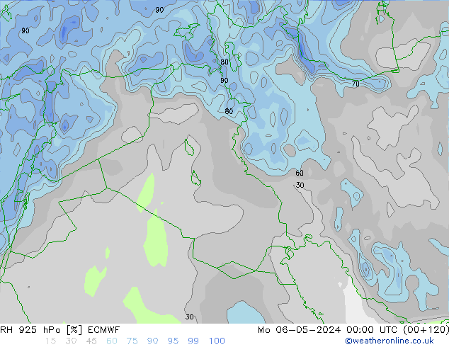 RV 925 hPa ECMWF ma 06.05.2024 00 UTC