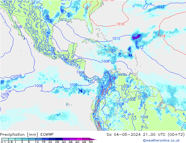 precipitação ECMWF Sáb 04.05.2024 00 UTC