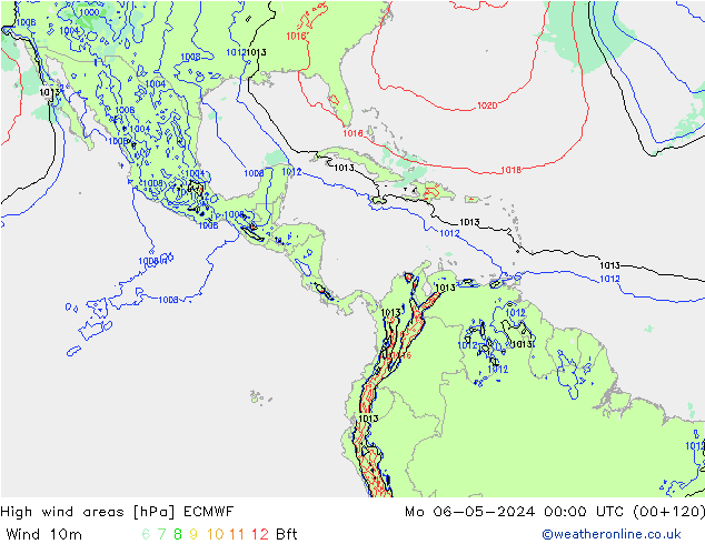 Windvelden ECMWF ma 06.05.2024 00 UTC