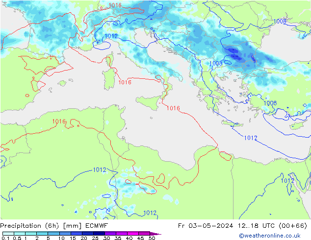 Z500/Rain (+SLP)/Z850 ECMWF Pá 03.05.2024 18 UTC