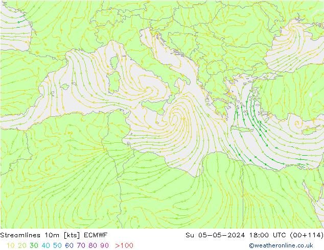  10m ECMWF  05.05.2024 18 UTC