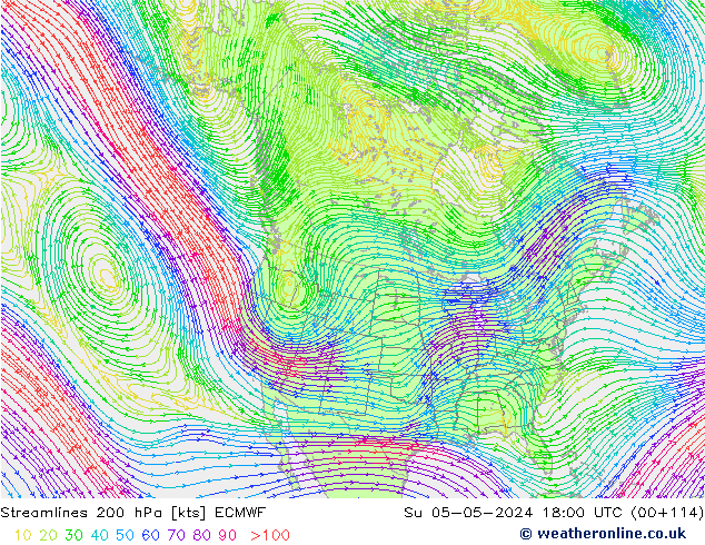  200 hPa ECMWF  05.05.2024 18 UTC