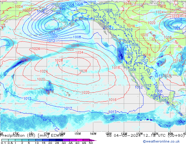 Z500/Rain (+SLP)/Z850 ECMWF  04.05.2024 18 UTC