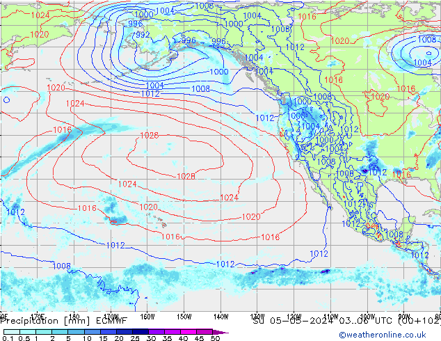 Precipitation ECMWF Su 05.05.2024 06 UTC