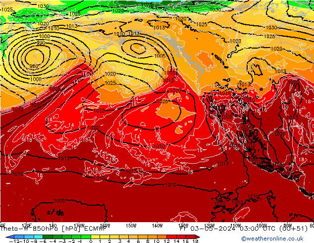 Theta-W 850hPa ECMWF Fr 03.05.2024 03 UTC