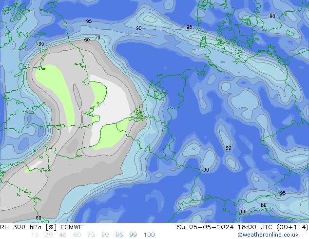 RV 300 hPa ECMWF zo 05.05.2024 18 UTC