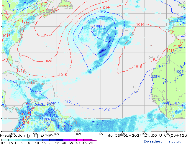 Yağış ECMWF Pzt 06.05.2024 00 UTC