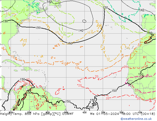 Z500/Regen(+SLP)/Z850 ECMWF wo 01.05.2024 18 UTC