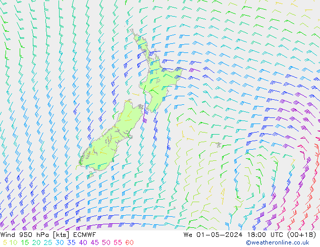  950 hPa ECMWF  01.05.2024 18 UTC