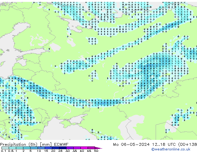 Z500/Regen(+SLP)/Z850 ECMWF ma 06.05.2024 18 UTC