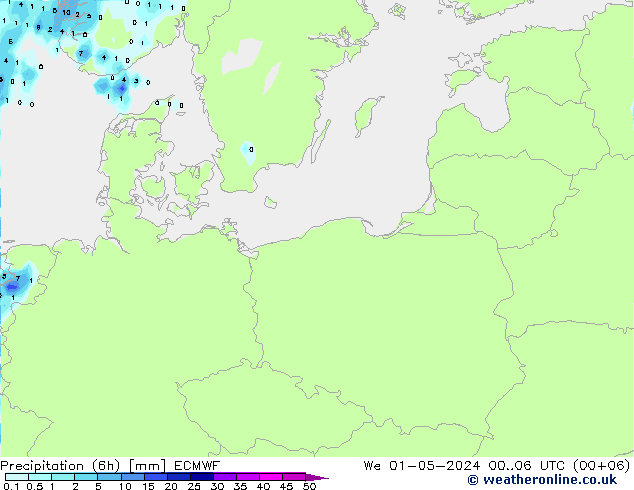 Z500/Regen(+SLP)/Z850 ECMWF wo 01.05.2024 06 UTC