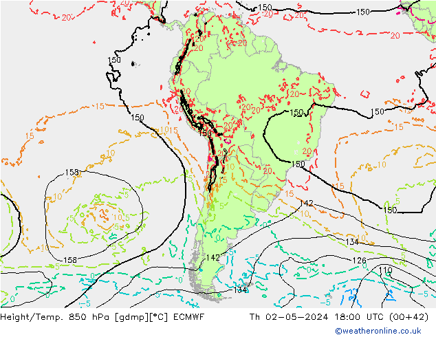 Z500/Rain (+SLP)/Z850 ECMWF Qui 02.05.2024 18 UTC