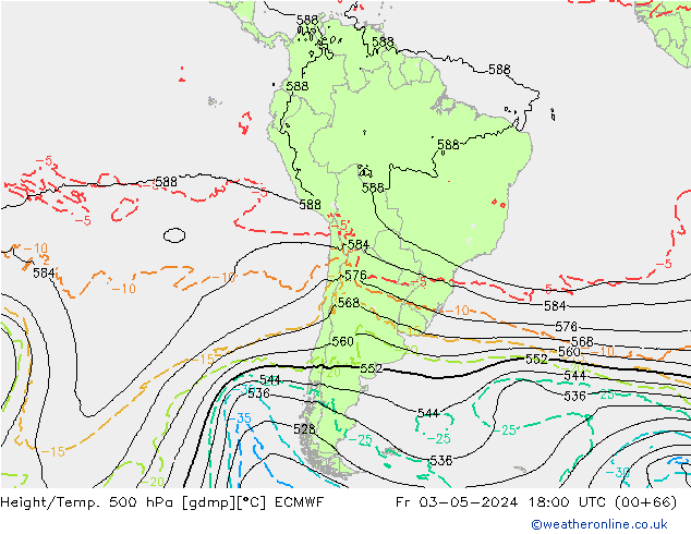 Z500/Regen(+SLP)/Z850 ECMWF vr 03.05.2024 18 UTC