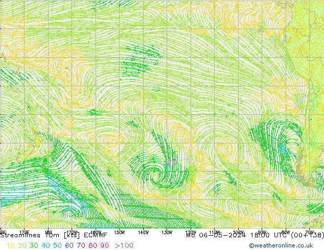 ветер 10m ECMWF пн 06.05.2024 18 UTC