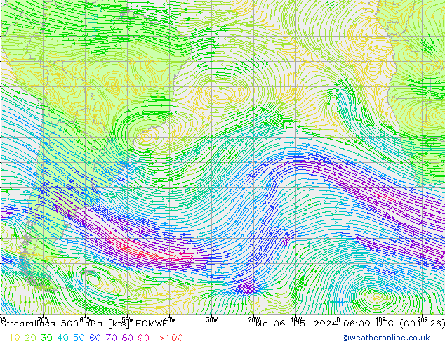  500 hPa ECMWF  06.05.2024 06 UTC