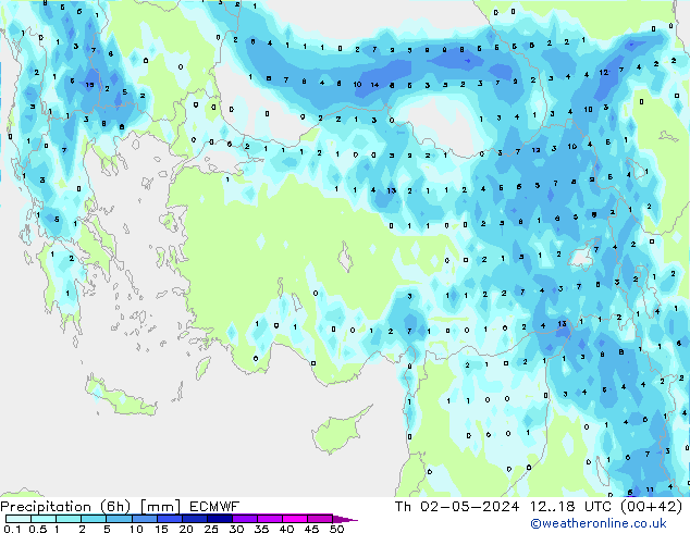 Z500/Rain (+SLP)/Z850 ECMWF Th 02.05.2024 18 UTC