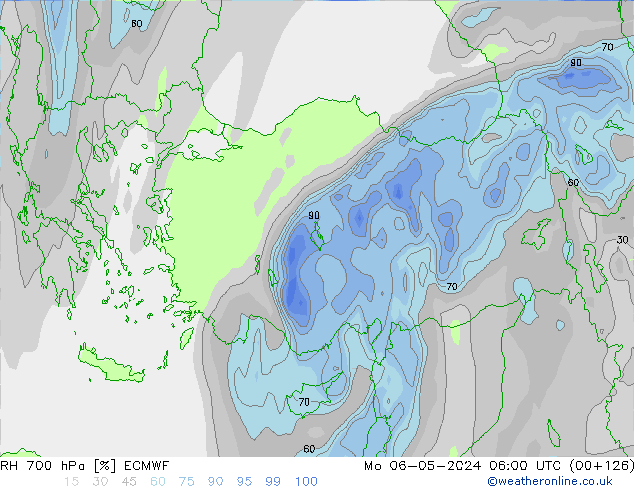 RV 700 hPa ECMWF ma 06.05.2024 06 UTC