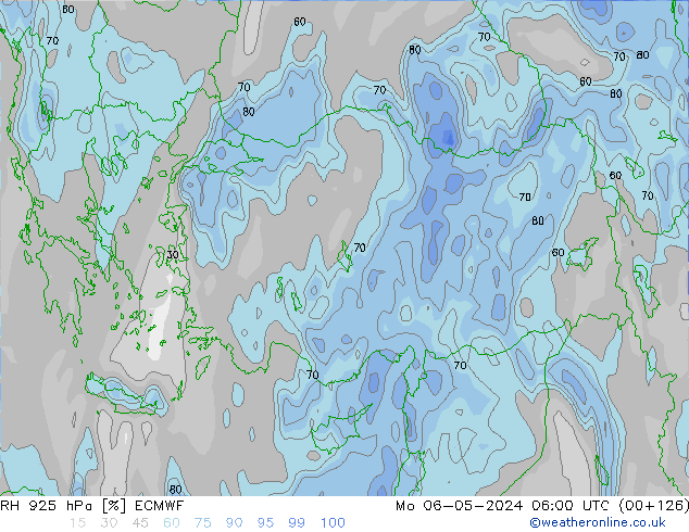 RV 925 hPa ECMWF ma 06.05.2024 06 UTC