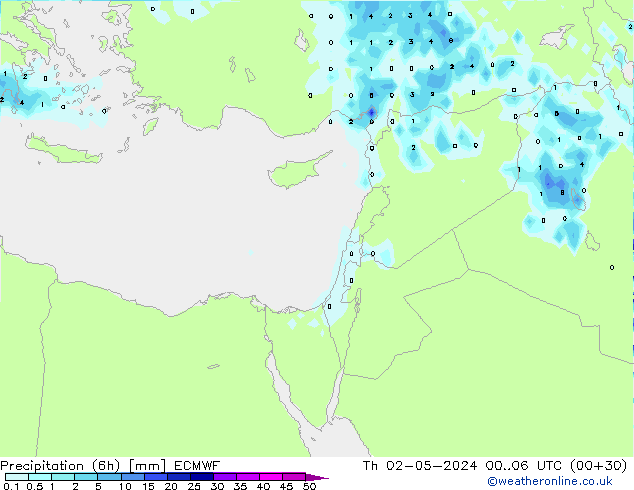 Z500/Rain (+SLP)/Z850 ECMWF  02.05.2024 06 UTC