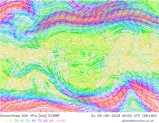  200 hPa ECMWF  05.05.2024 00 UTC